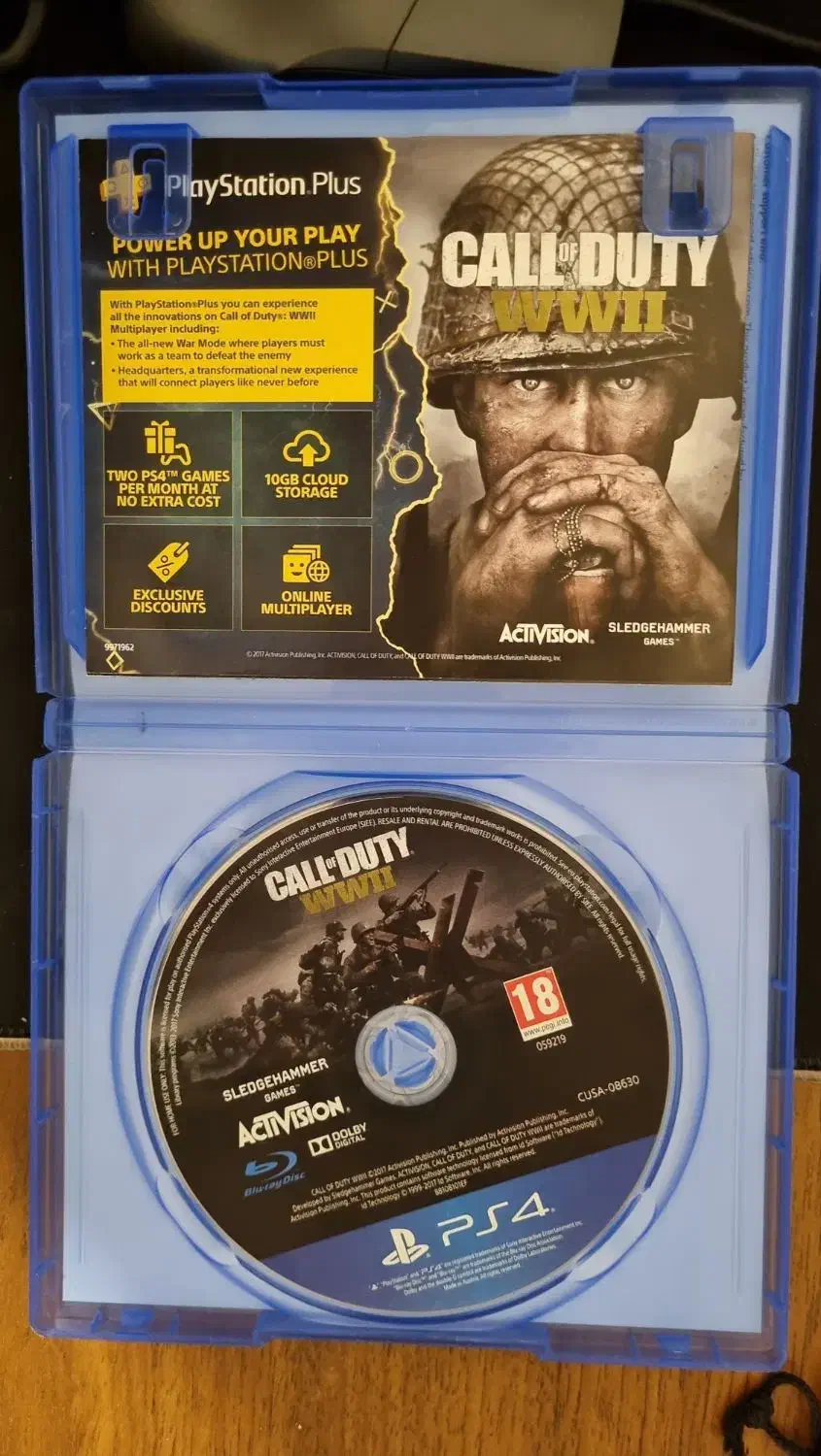 دیسک بازی Call Of Duty WWII|کنسول، بازی ویدئویی و آنلاین|جلفا, |دیوار