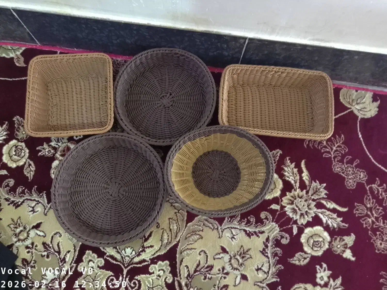 سبد بافتی|صنایع دستی و سایر لوازم تزئینی|نورآباد, |دیوار