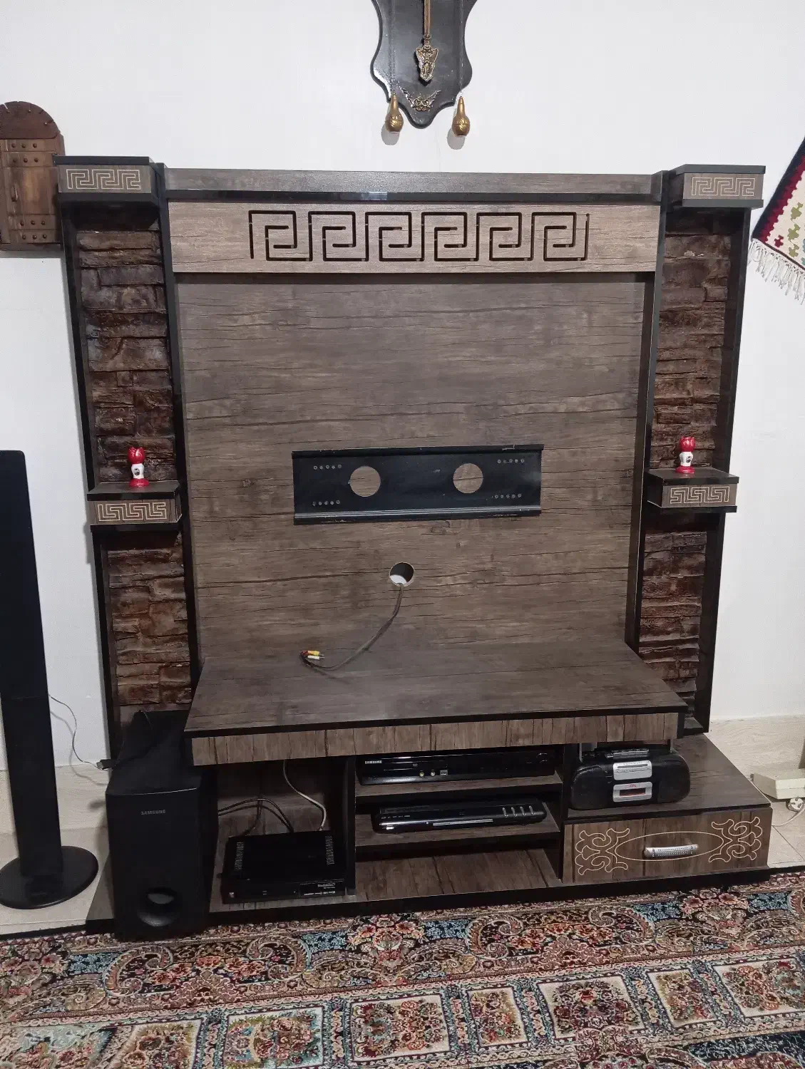 میز تلویزیون چوبی|میز تلویزیون|ورامین, ورامین|دیوار