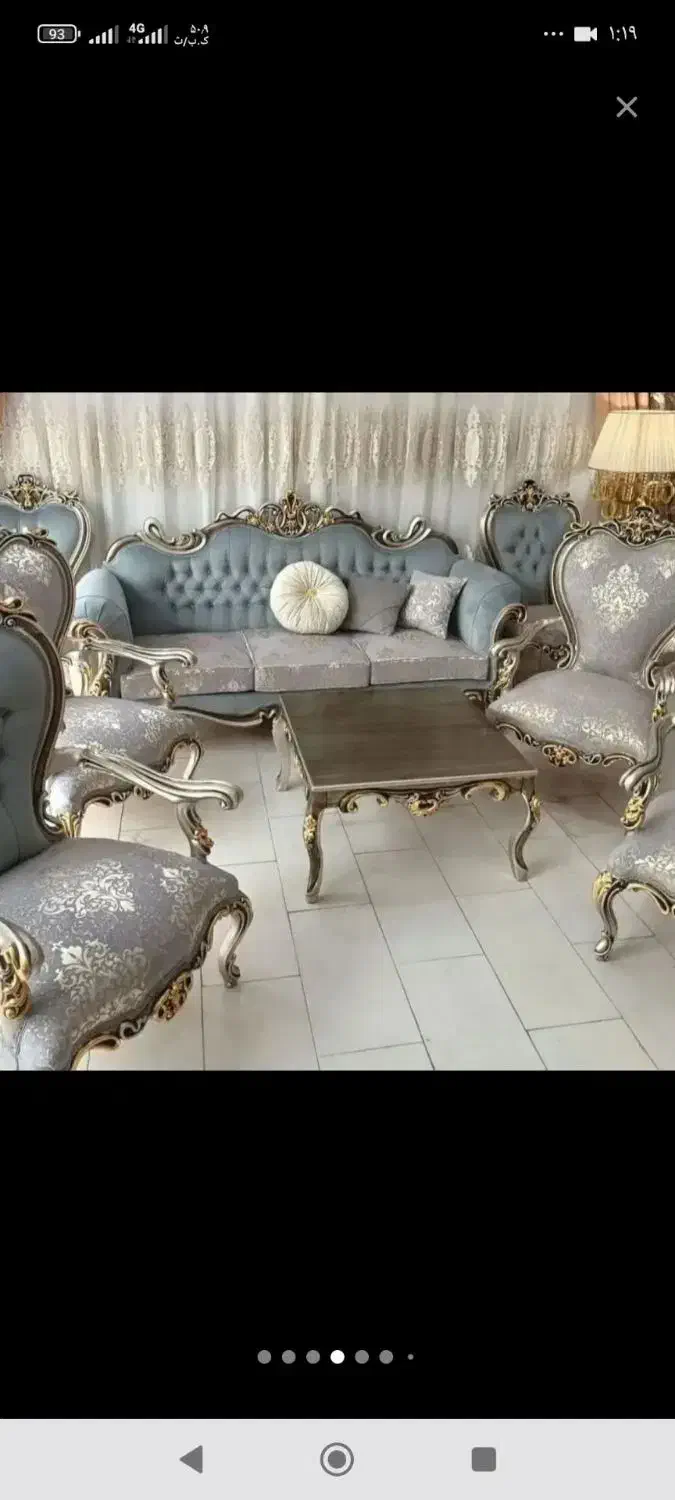 مبل     نادیا % اقساطی|مبلمان خانگی و میز عسلی|اردبیل, |دیوار