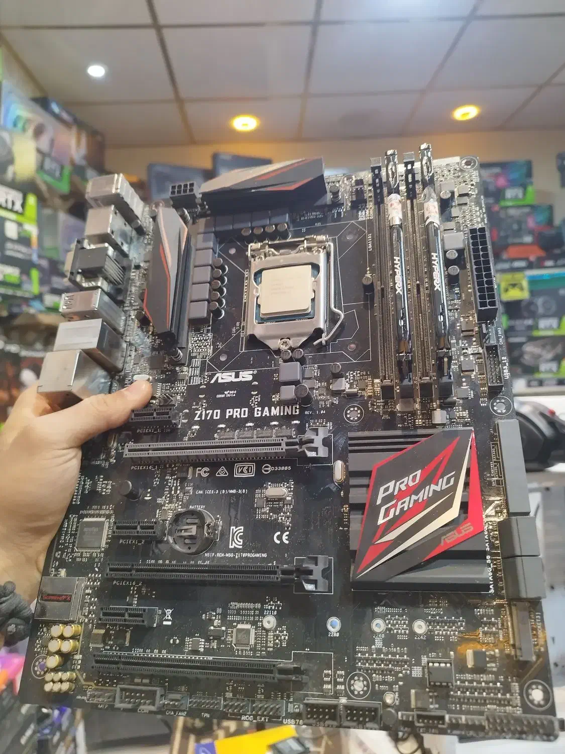 باندل مادربرد Z170 PRO GAMING و i3 6100کیس گیمینگ|قطعات و لوازم جانبی رایانه|تهران, شهرک پاسداران|دیوار