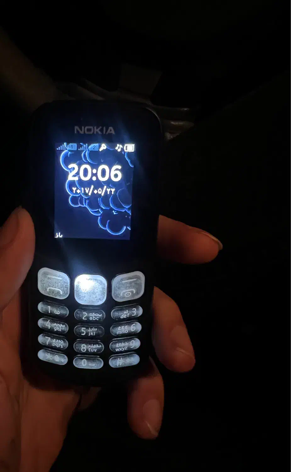 نوکیا دو سیم دوربین دار|موبایل|آستارا, |دیوار