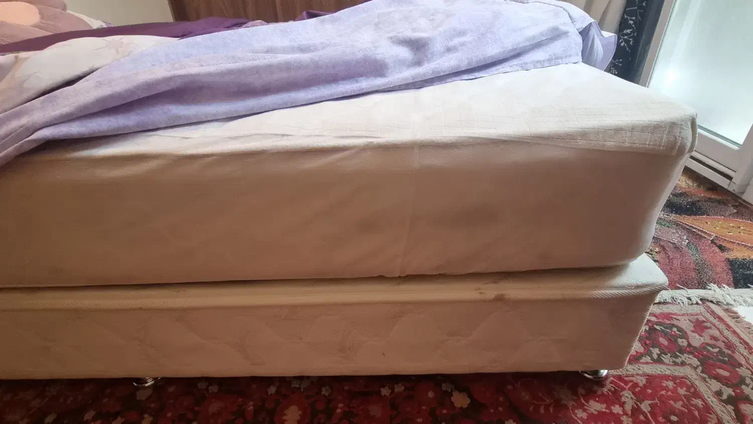 خوشخواب ۱۶۰×۲ با زیر تختی|تشک تختخواب|تهران, سوهانک|دیوار