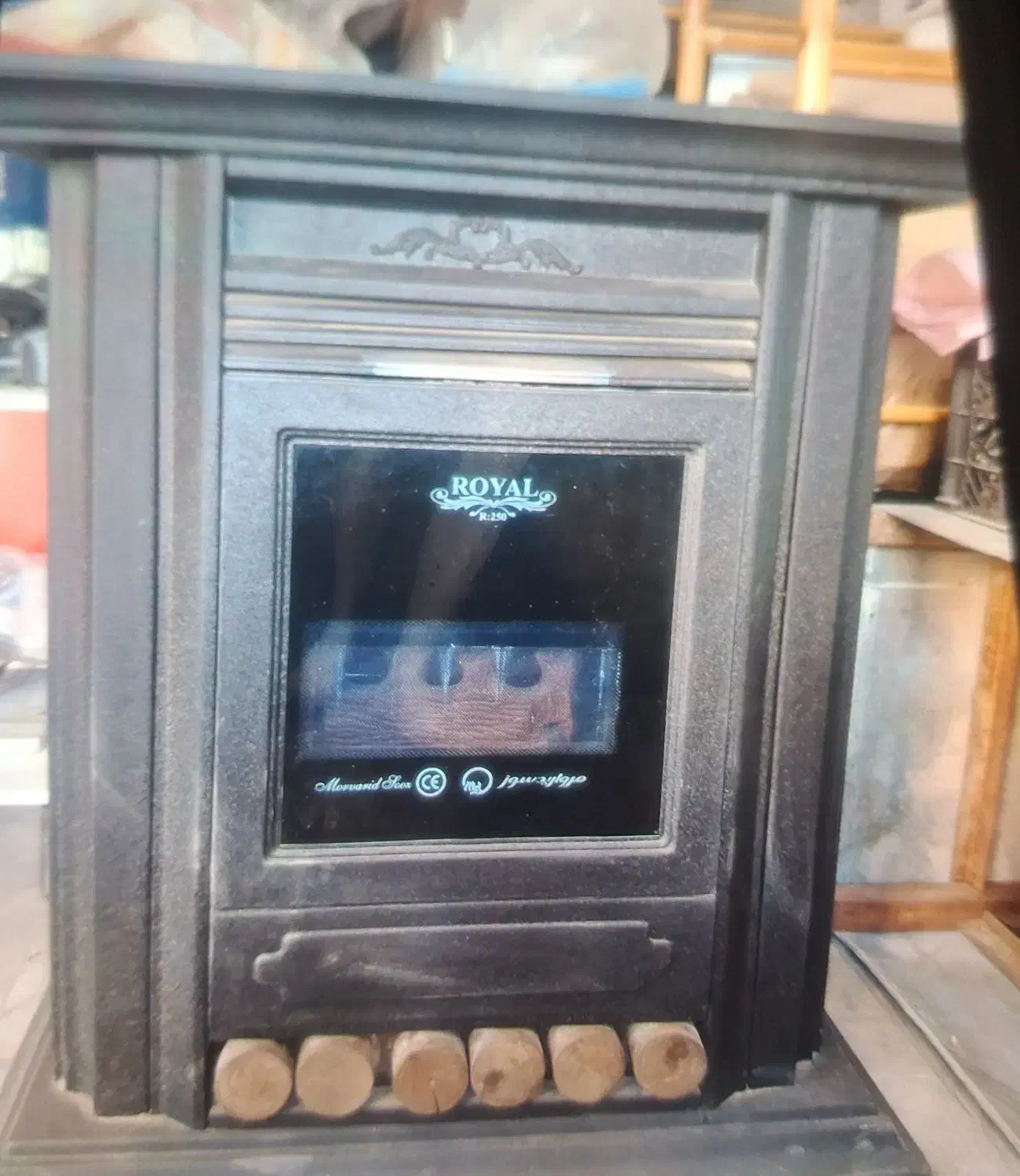 بخاری گازی طرح شومینه|بخاری، هیتر، شومینه|شهریار, شهرک شاهد|دیوار