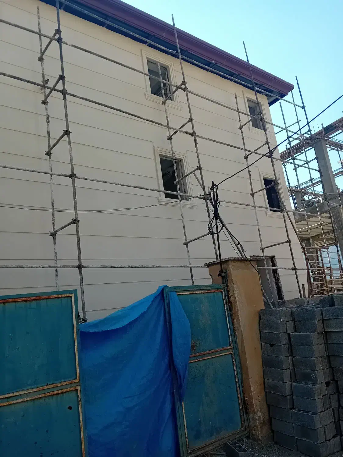 اجرای.نمارومی.سیمانی.شسته.|خدمات پیشه و مهارت|چالوس, |دیوار