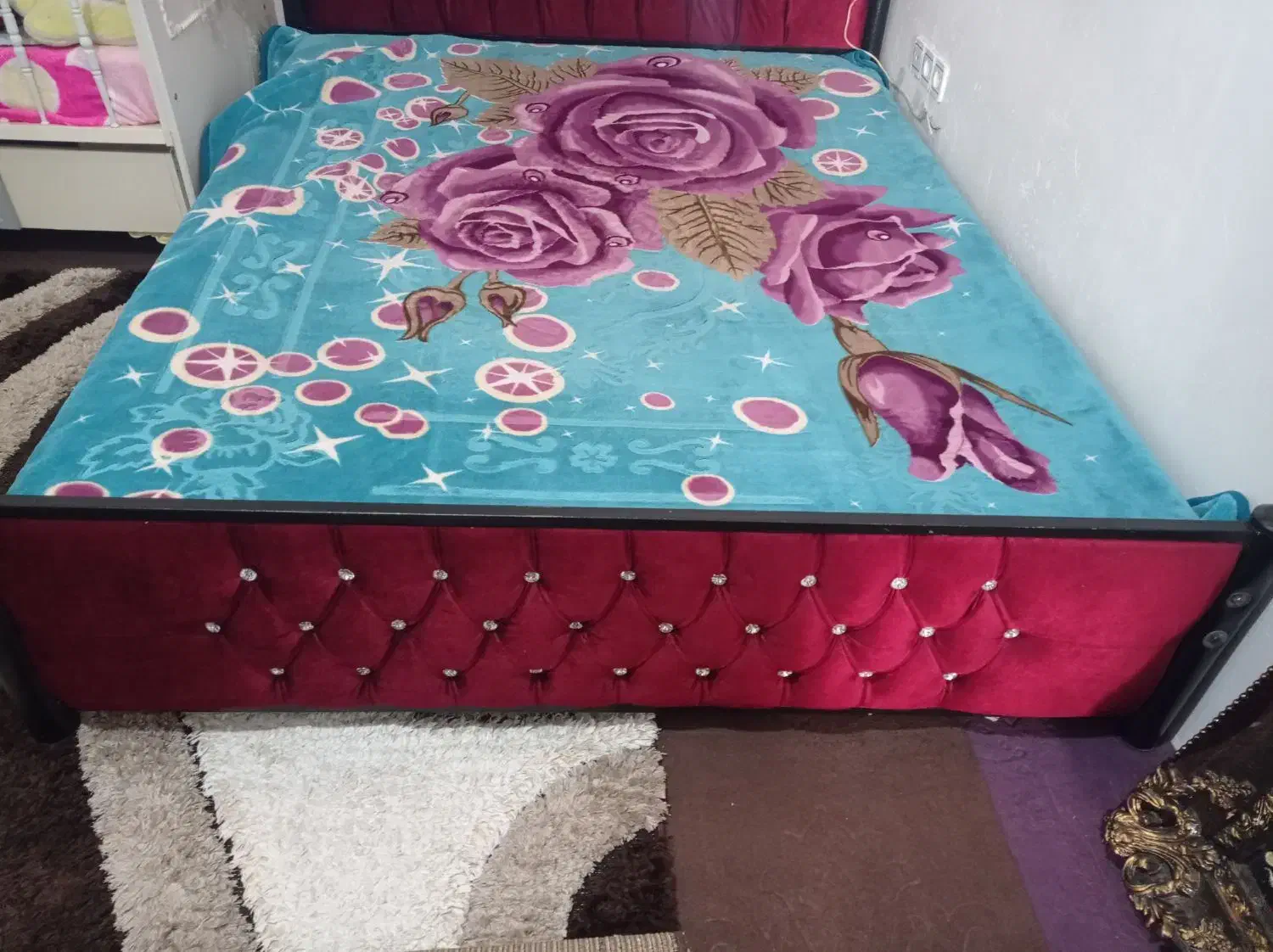 تختخواب دونفره|تخت و سرویس خواب|دهگلان, |دیوار