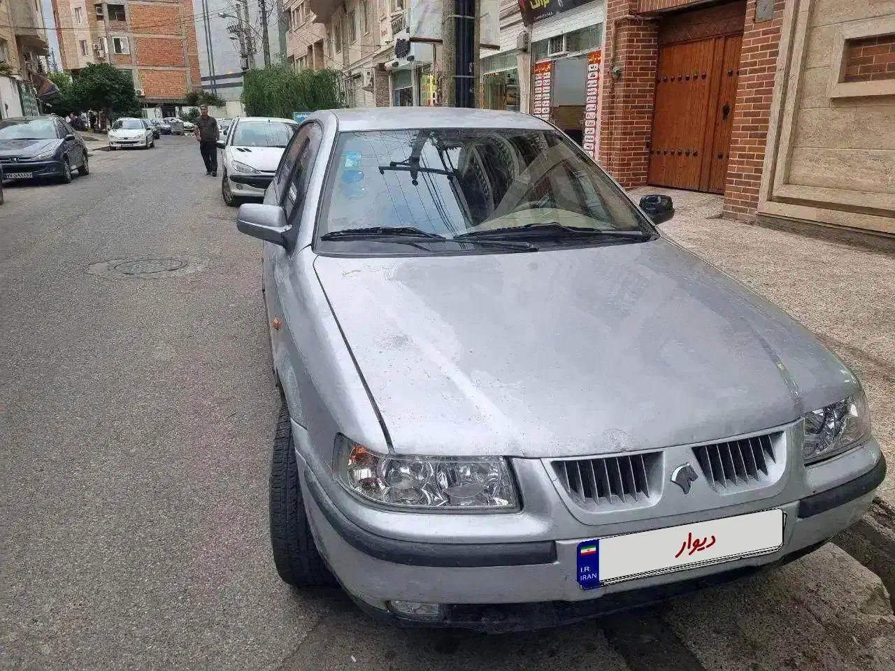 سمند lx نقره ای مدل 84|خودرو سواری و وانت|ساری, |دیوار