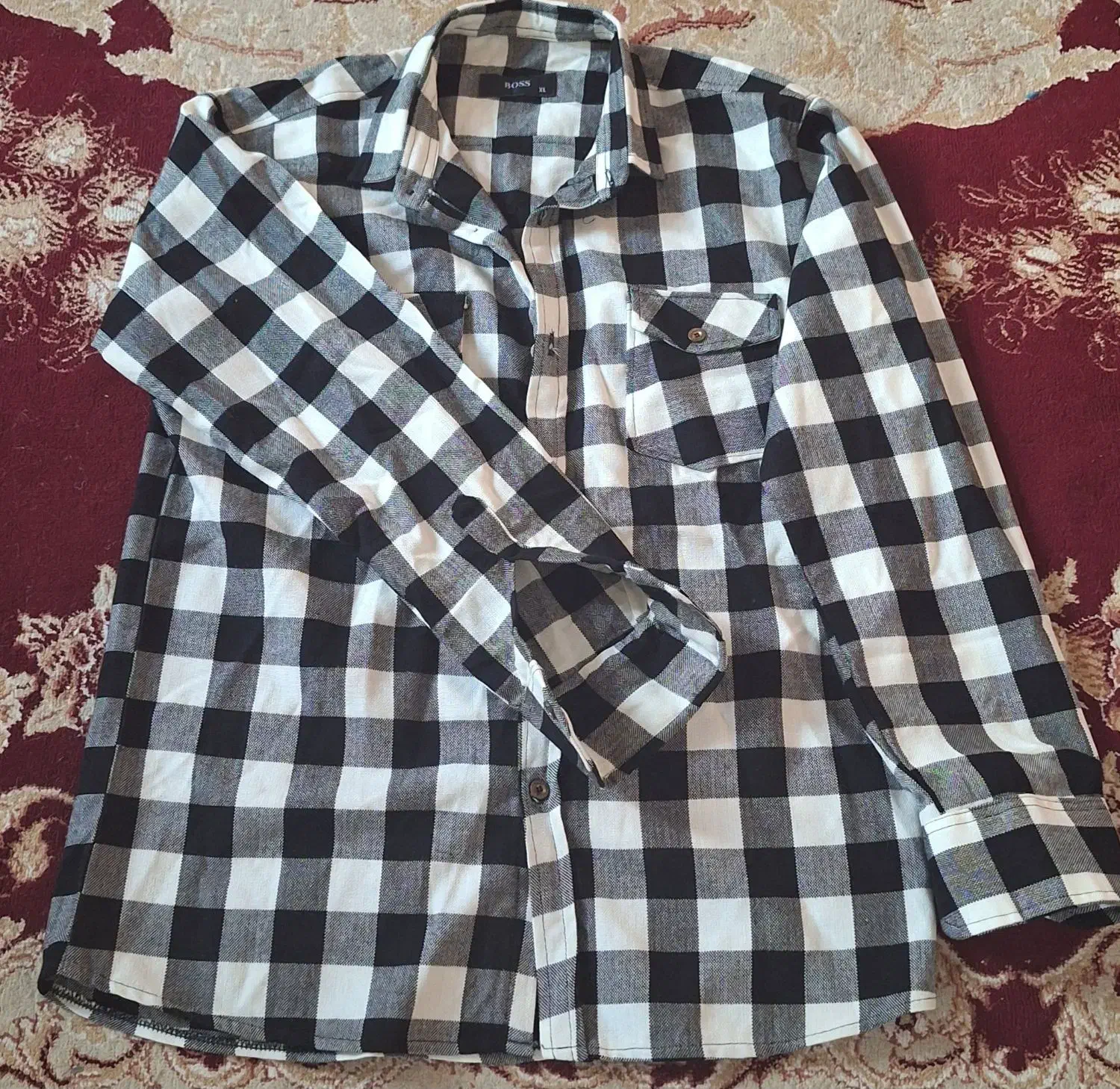 ست مردانه پیراهن XL و شلوار 32 تمیز|لباس|شاهرود, |دیوار