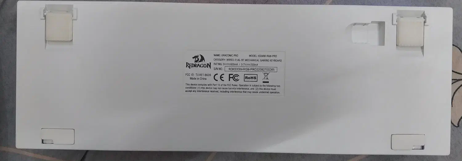 کیبورد مکانیکال رددراگون سوییچ قرمز|قطعات و لوازم جانبی رایانه|رفسنجان, |دیوار