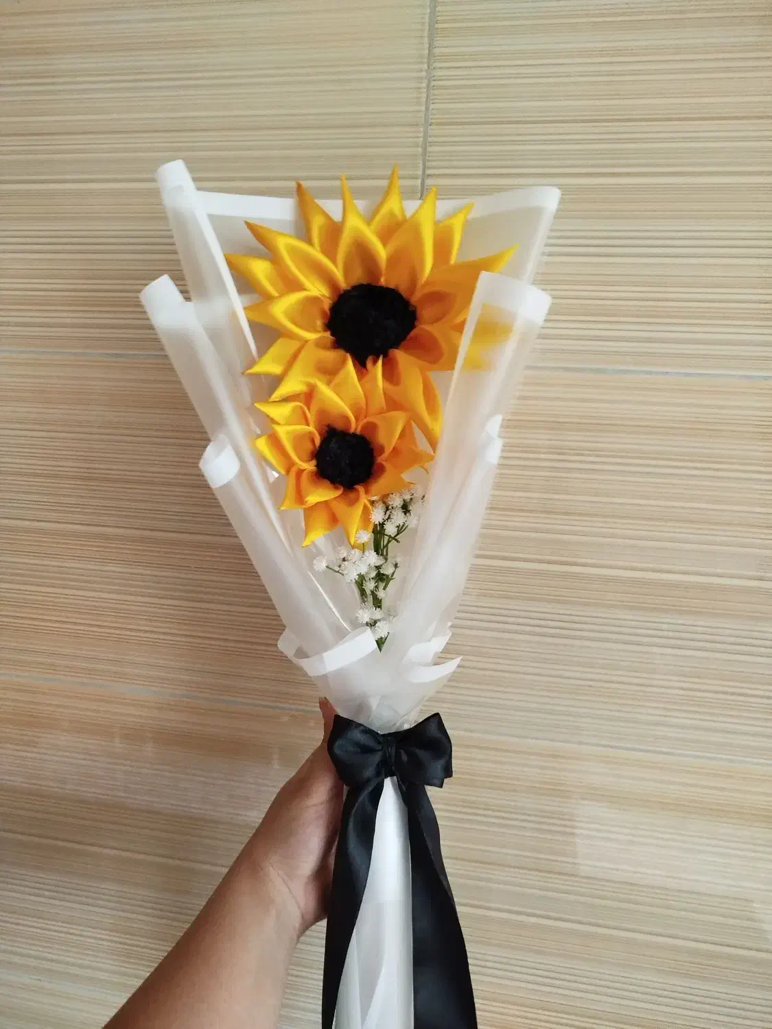 گل روبانی دو شاخه دلبر|گل مصنوعی|ارومیه, |دیوار