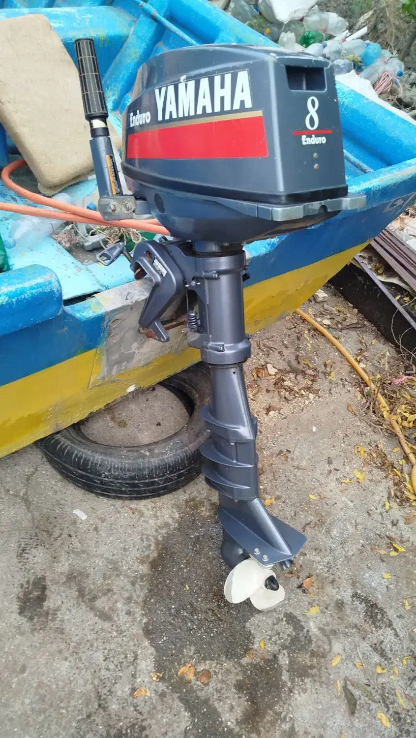 فروش موتور 8یاماهاژاپن|قایق و سایر وسایل نقلیه|دالخانی, |دیوار