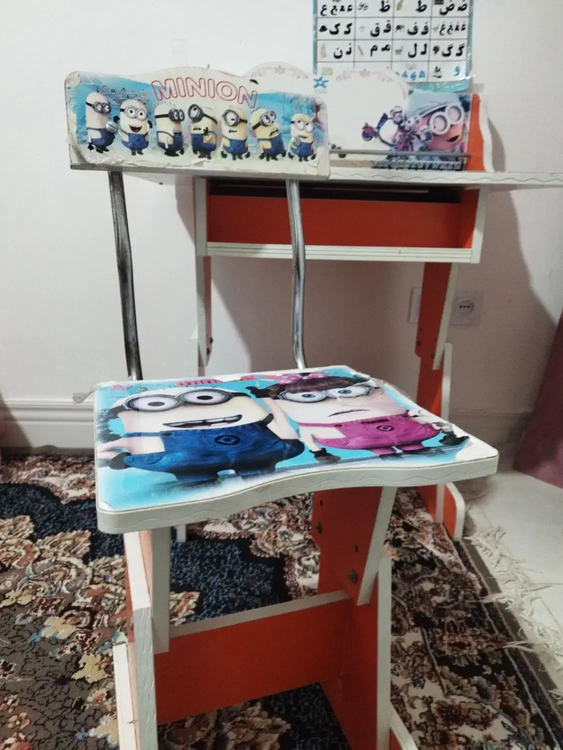 میز تحریر بچه گانه|میز تحریر و کامپیوتر|شیراز, گویم|دیوار