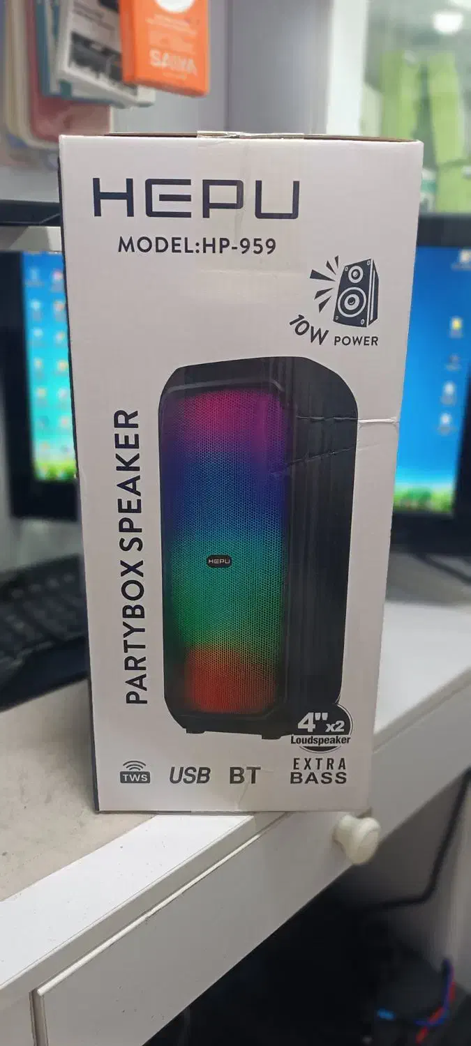 اسپیکر بلوتوثی HEPU|سیستم صوتی خانگی|همدان, |دیوار
