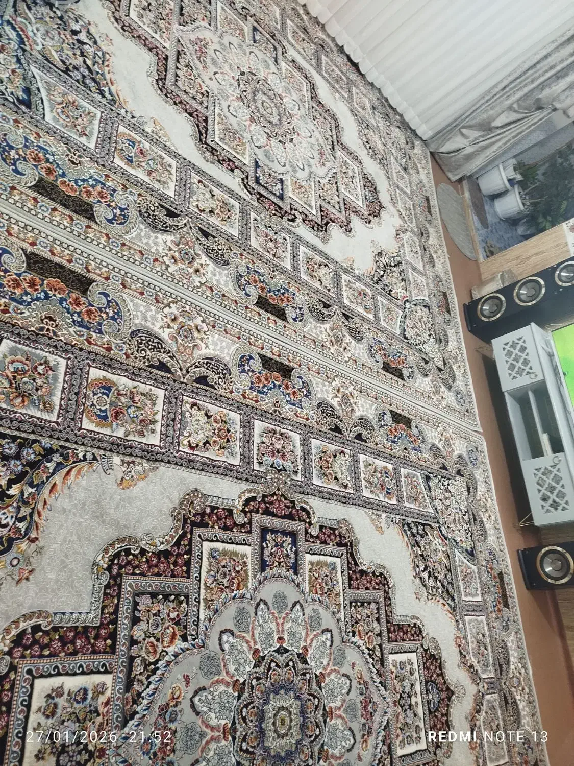 دو عدد قالی|فرش|سیدآباد, |دیوار