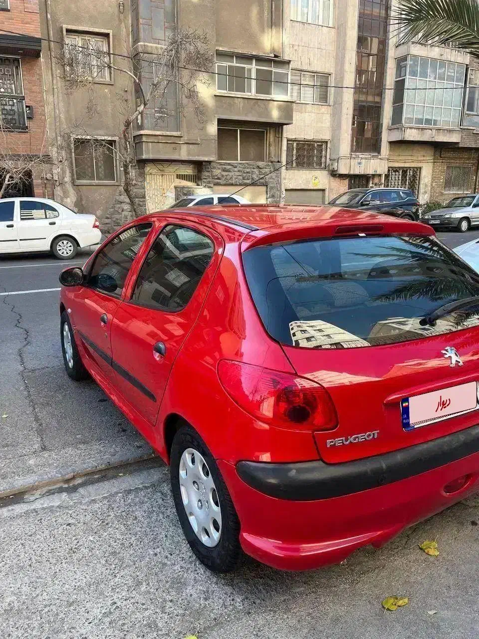 پژو206 تیپ 5 فول مدل 1395|خودرو سواری و وانت|تهران, جمال‌زاده|دیوار