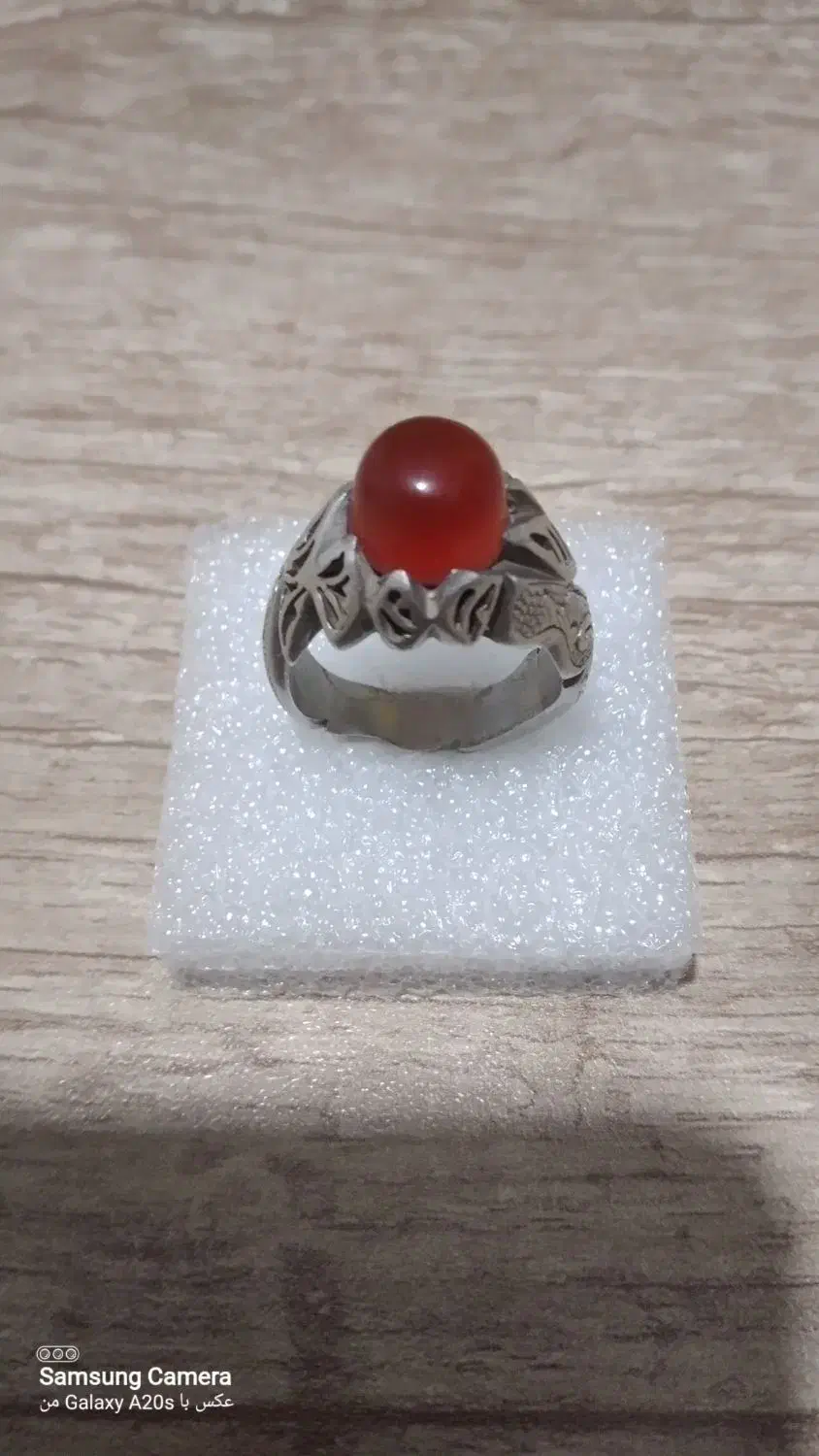 انگشتر عقیق سرخ|جواهرات|کرمان, |دیوار