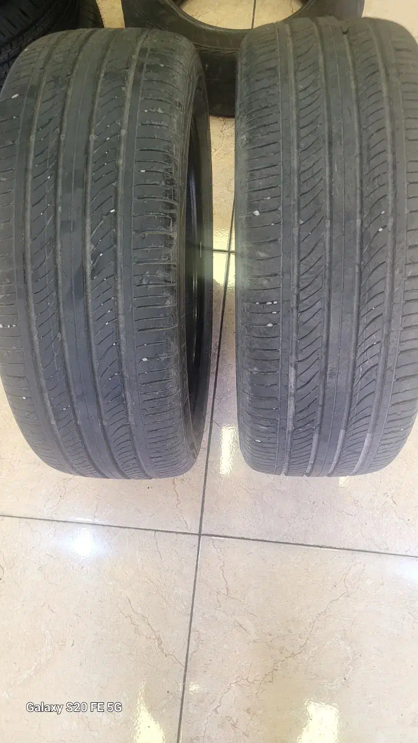 ۴حلقه لاستیک جی تی چینی ۲۰۵/۵۵/R17|قطعات یدکی و لوازم جانبی|بومهن, |دیوار