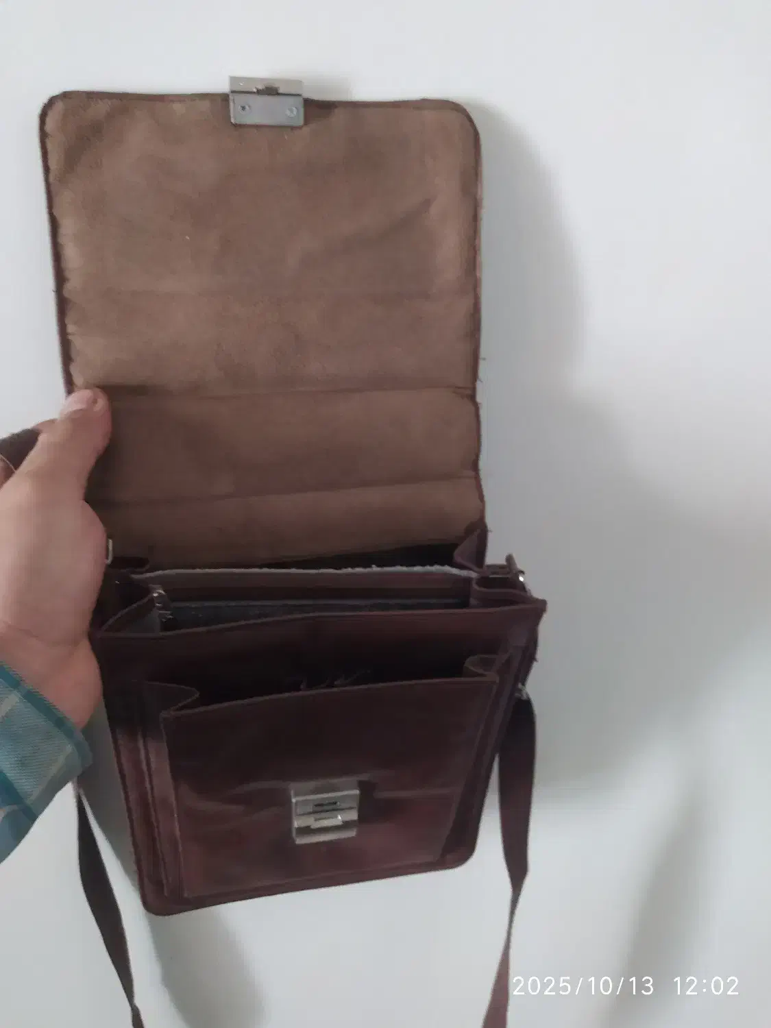 کیف دوشی چرم|کیف، کفش، کمربند|تبریز, |دیوار