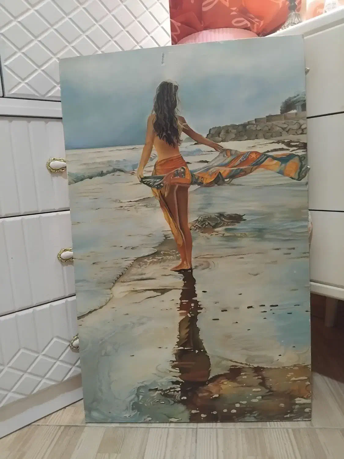 تابلو رنگ روغن|تابلو، نقاشی، عکس|تهران, باغ خزانه|دیوار