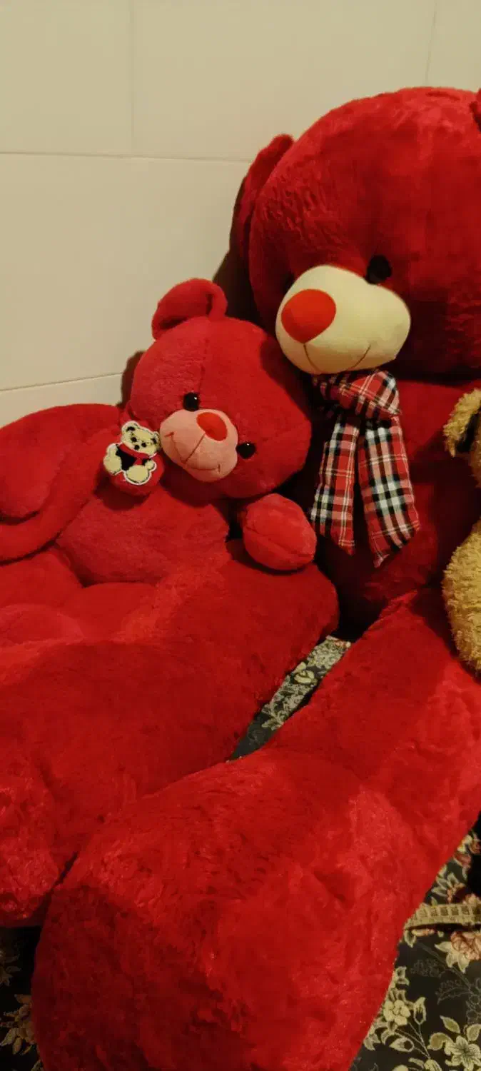 خرس کاملا سالم جنس خارجی استفاده نشده|اسباب‌بازی بچه|لردگان, |دیوار