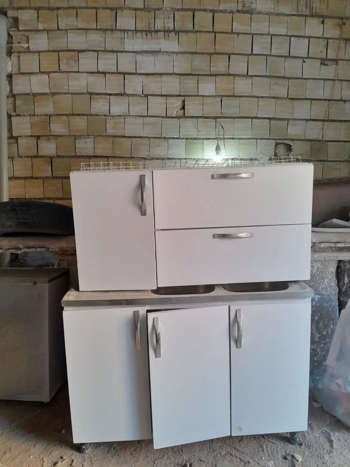 وسایل آشپزخانه|آب‌چکان و نظم‌دهنده ظروف|نورآباد, |دیوار