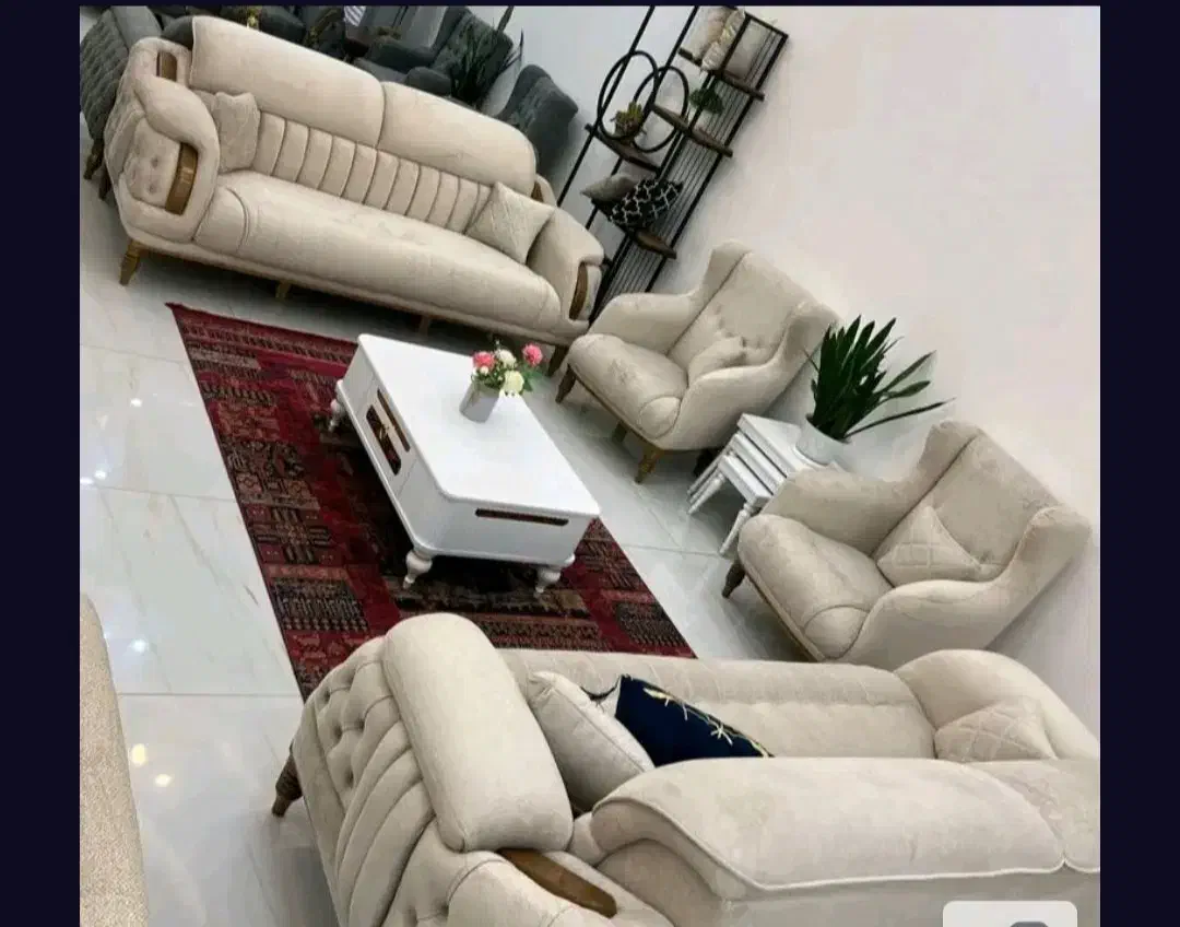 مبل راحتی ۸ نفره لاریسا با مکانیزم ریلکسی|مبلمان خانگی و میز عسلی|مشکیندشت, |دیوار