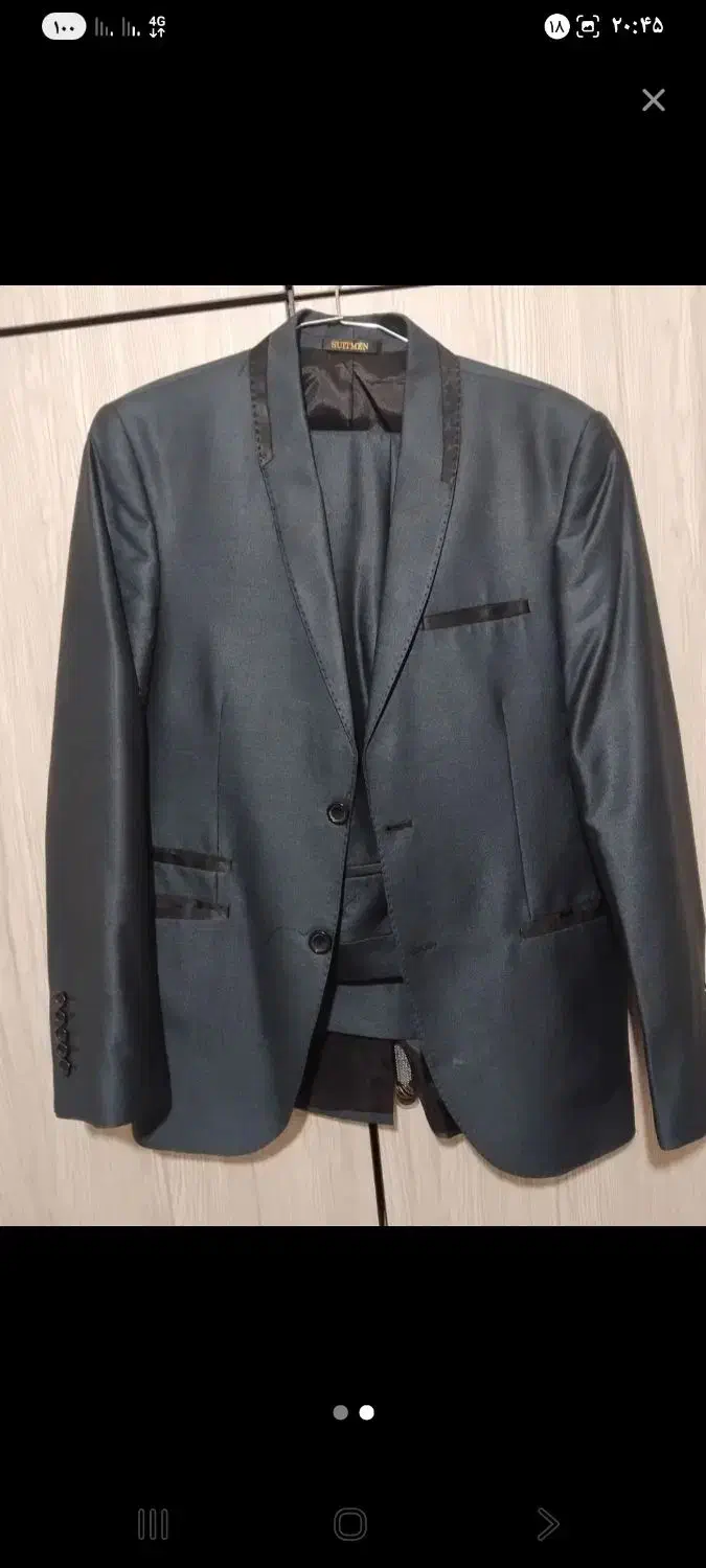 دو عدد کت وشلوار مردانه سایز اولی ۴۲ ودومی ۴۸|لباس|اردبیل, |دیوار