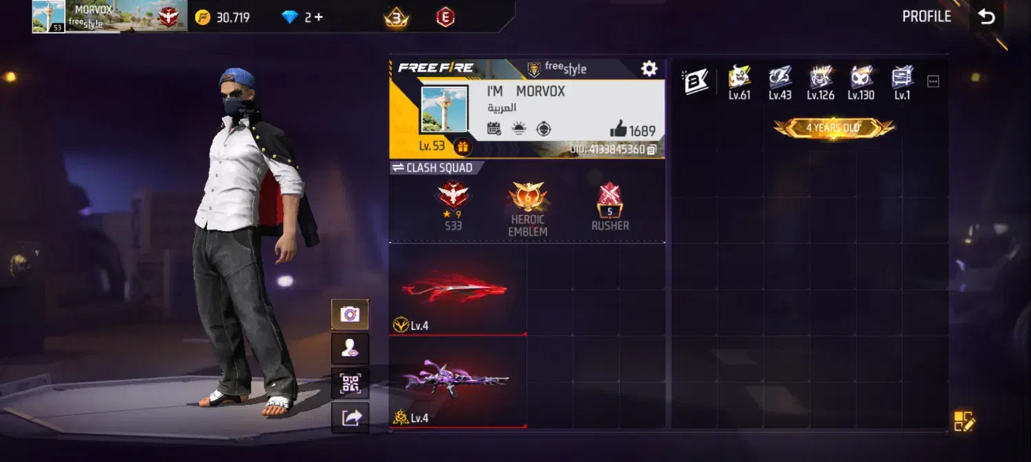 فروش اکانت فری فایر|کنسول، بازی ویدئویی و آنلاین|اشتهارد, |دیوار