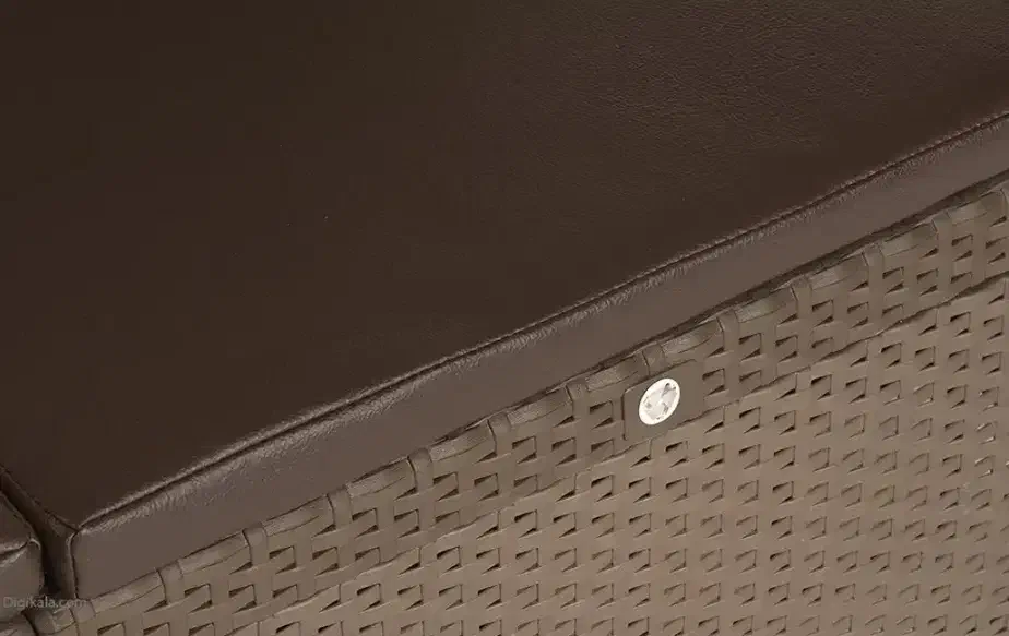 ست مبلمان پنج نفره باغی و ویلایی مدل حصیری|مبلمان خانگی و میز عسلی|گرگان, |دیوار