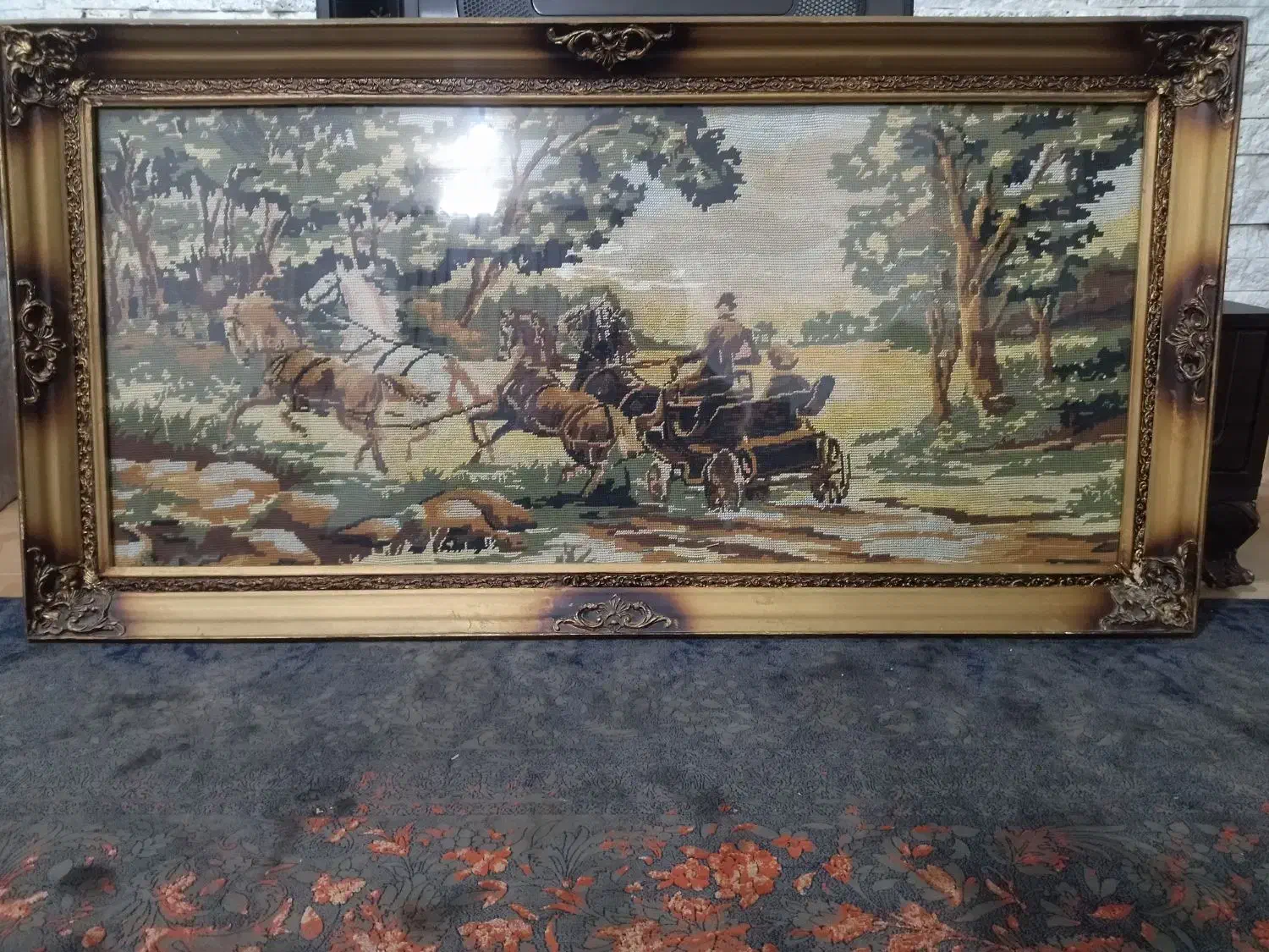 تابلو|تابلو فرش|گرگان, |دیوار