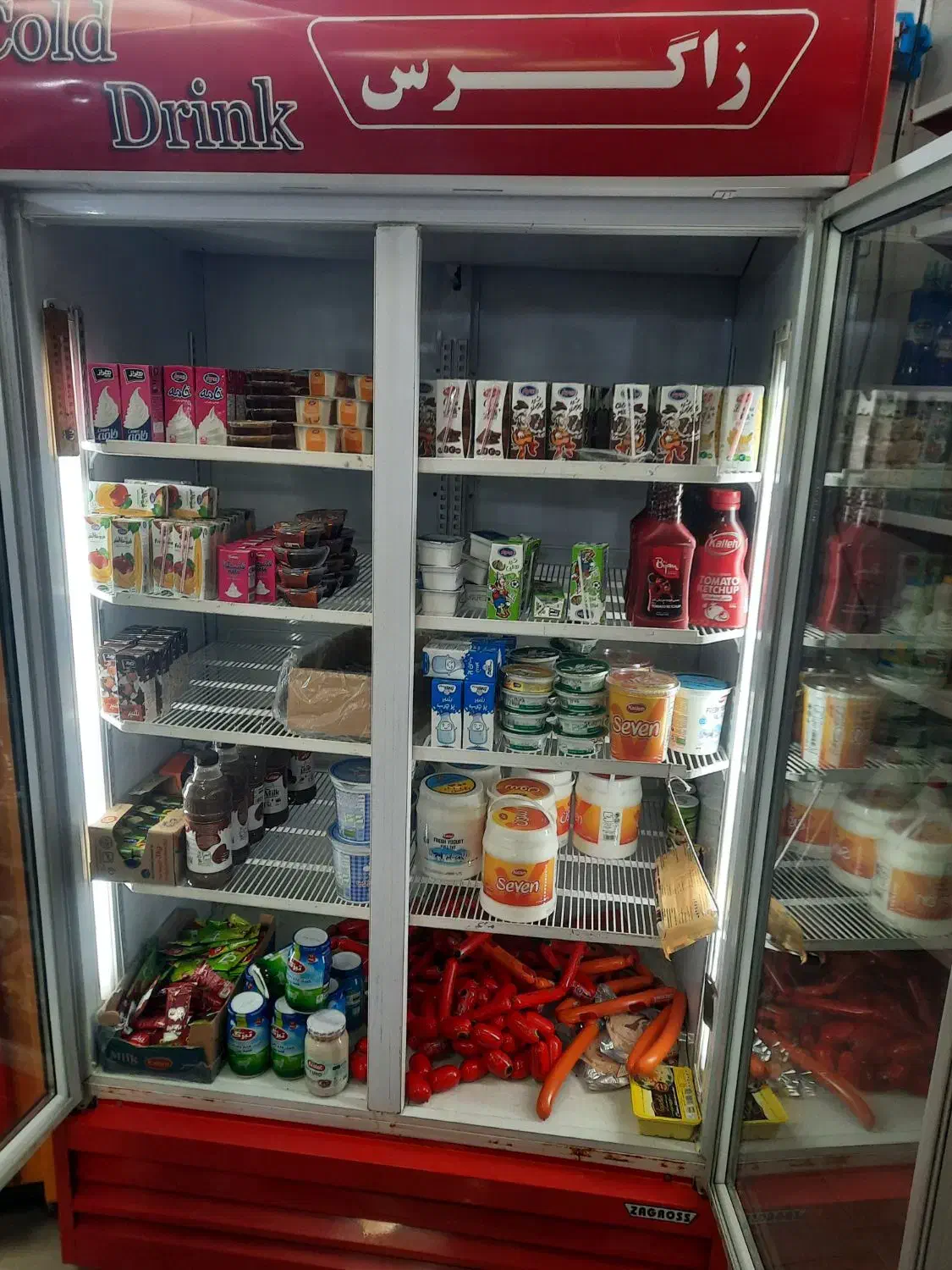 فروش یخچال ایستاده ۴در ودودر|فروشگاه و مغازه|اقبالیه, |دیوار