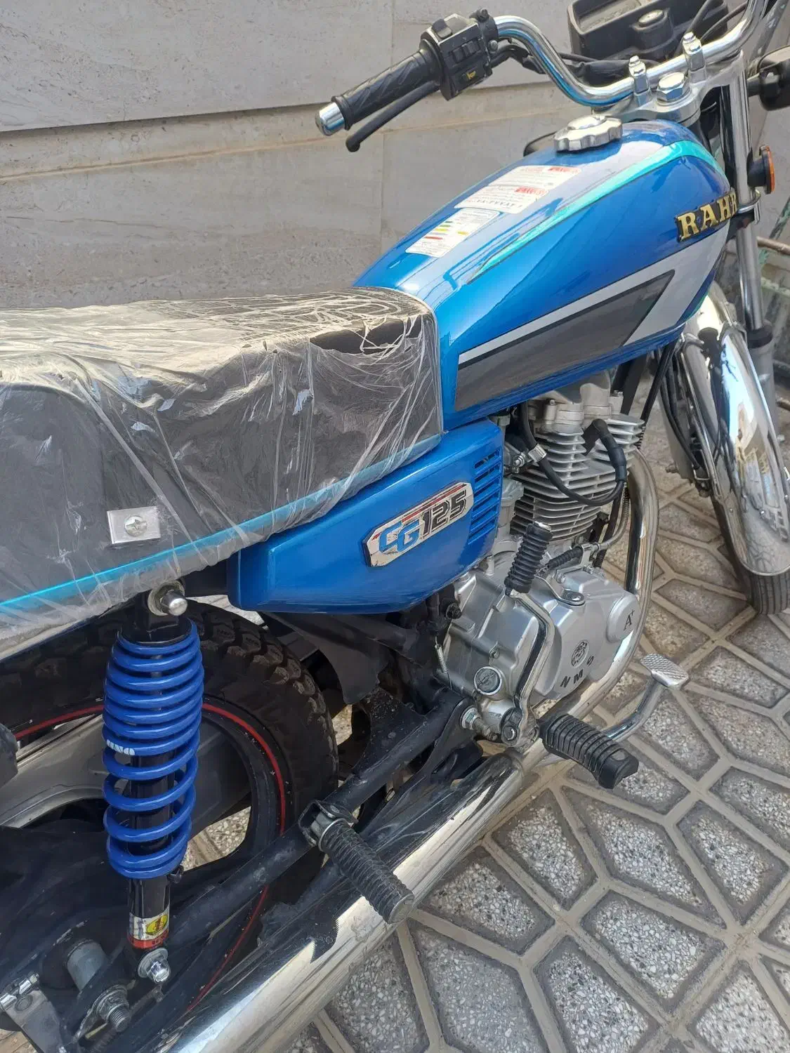 موتور سیکلت ۱۵۰ پنج دنده استارتی رینگ آلمینیوم|موتورسیکلت|کوهدشت, |دیوار