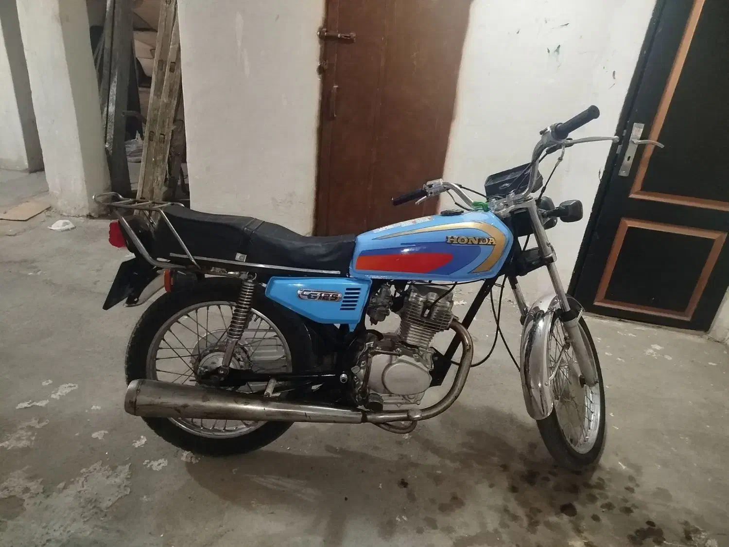 موتور 125مزایده|موتورسیکلت|صحنه, |دیوار