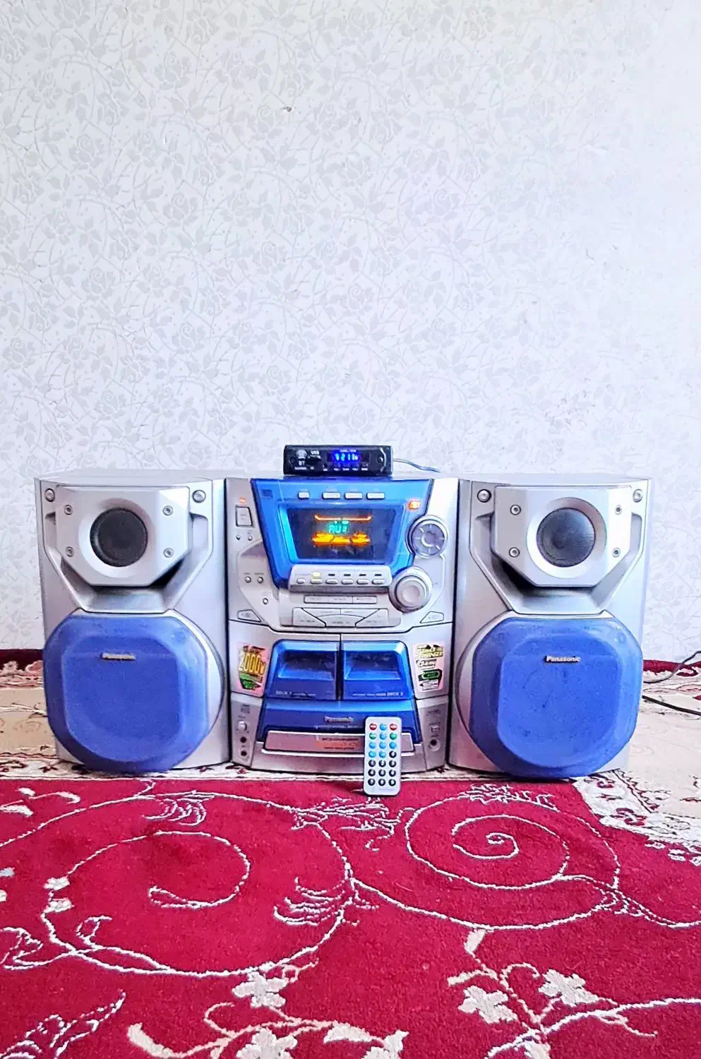 پاناسونیک فلشخور بلوتوث دار در حد نو|سیستم صوتی خانگی|اردبیل, |دیوار