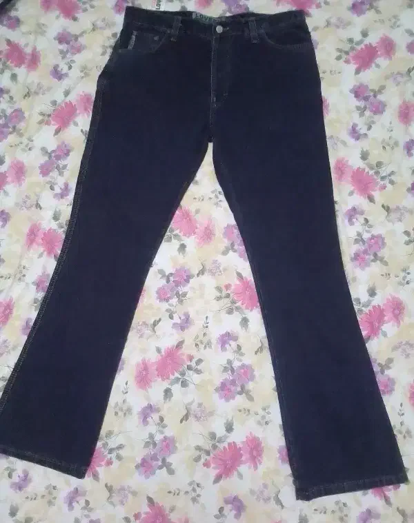 شلوار جین مردانه مدل دمپا گشاد سرمه ای تیره|لباس|تهران, بلوار کشاورز|دیوار