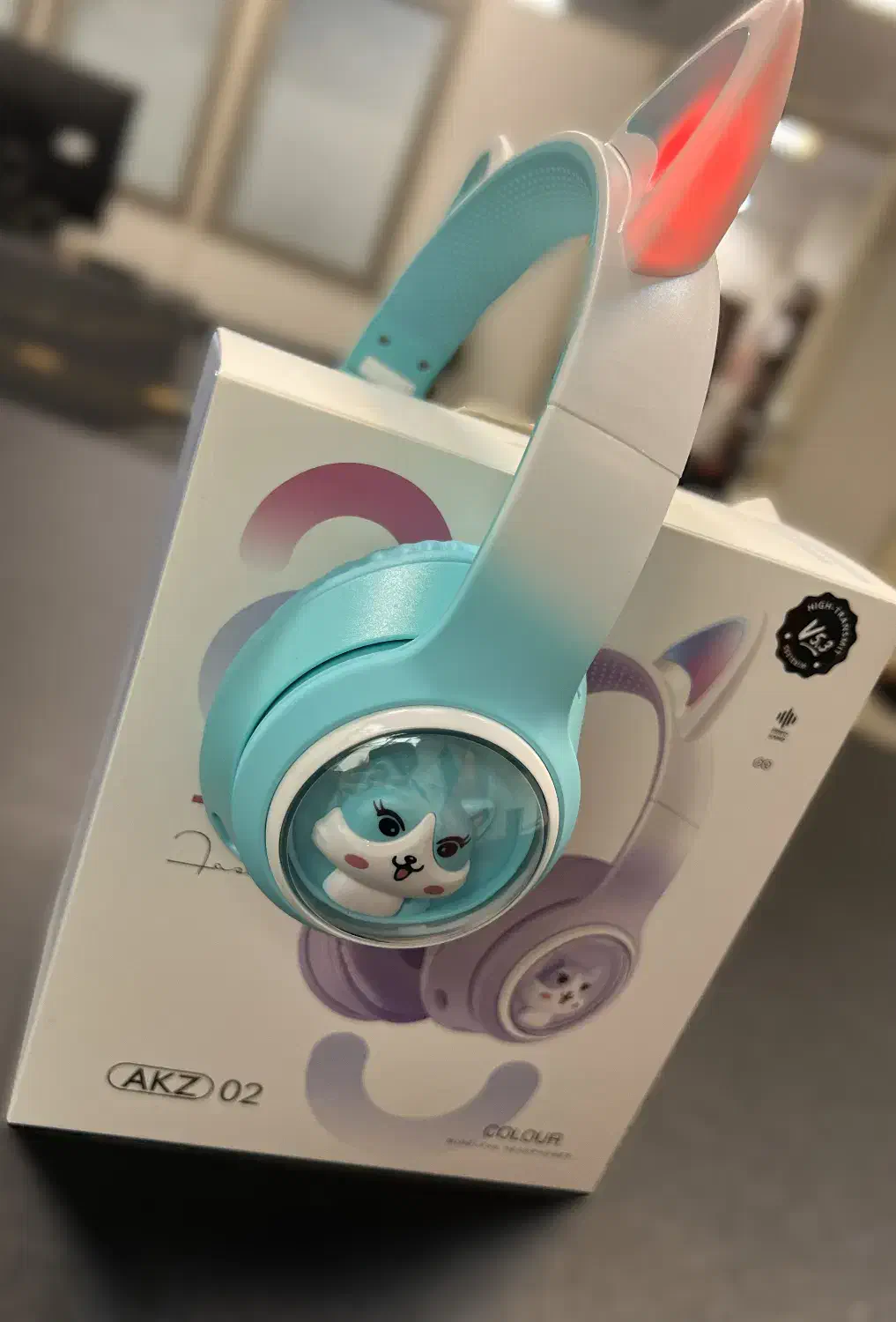 هدست هدفون عروسکی بچگانه مدل AKZ 02|پخش‌کننده همراه|تهران, شیخ هادی|دیوار