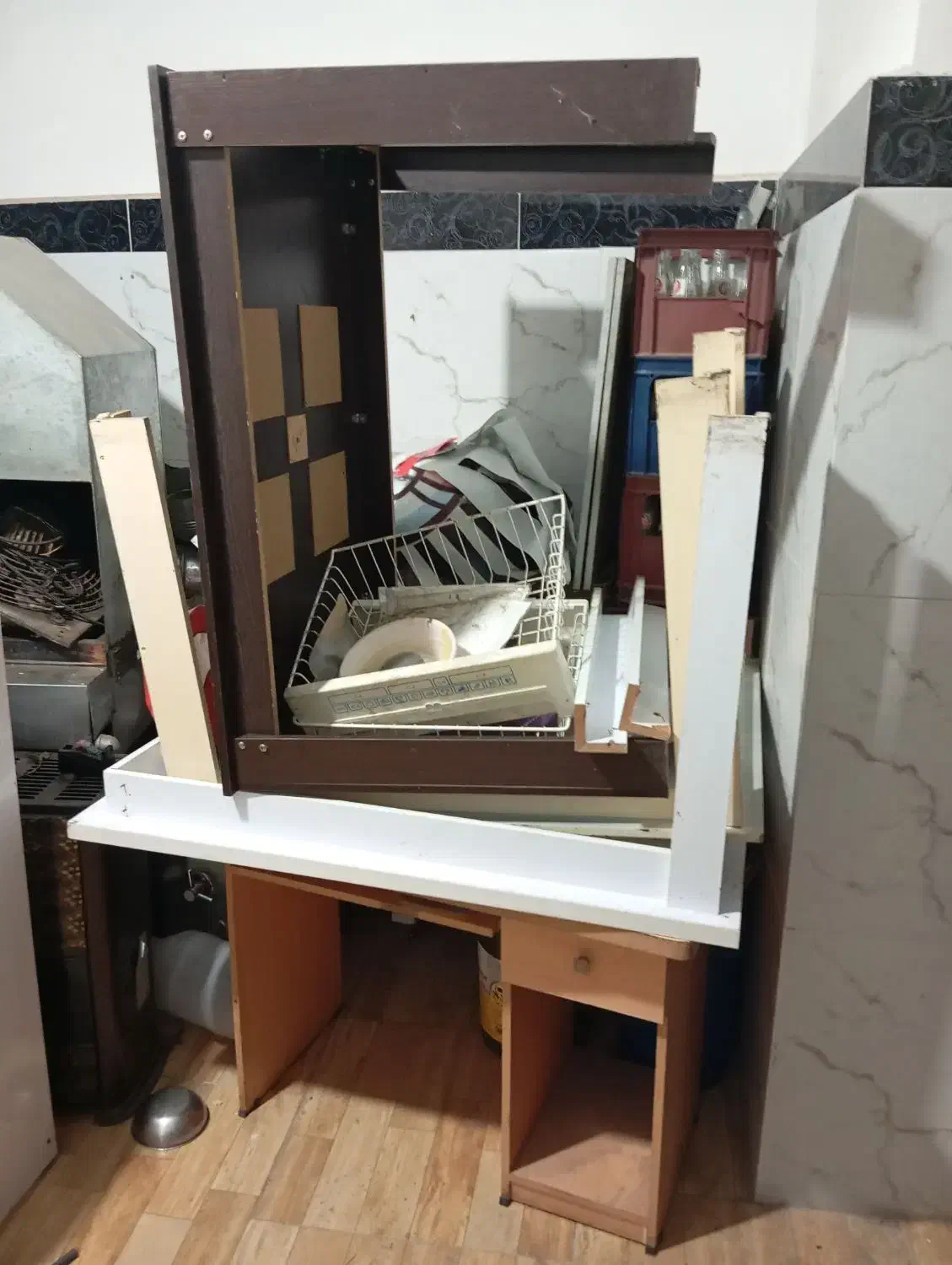 میز غذاخوری چوبی|میز و صندلی غذاخوری|پلدشت, |دیوار