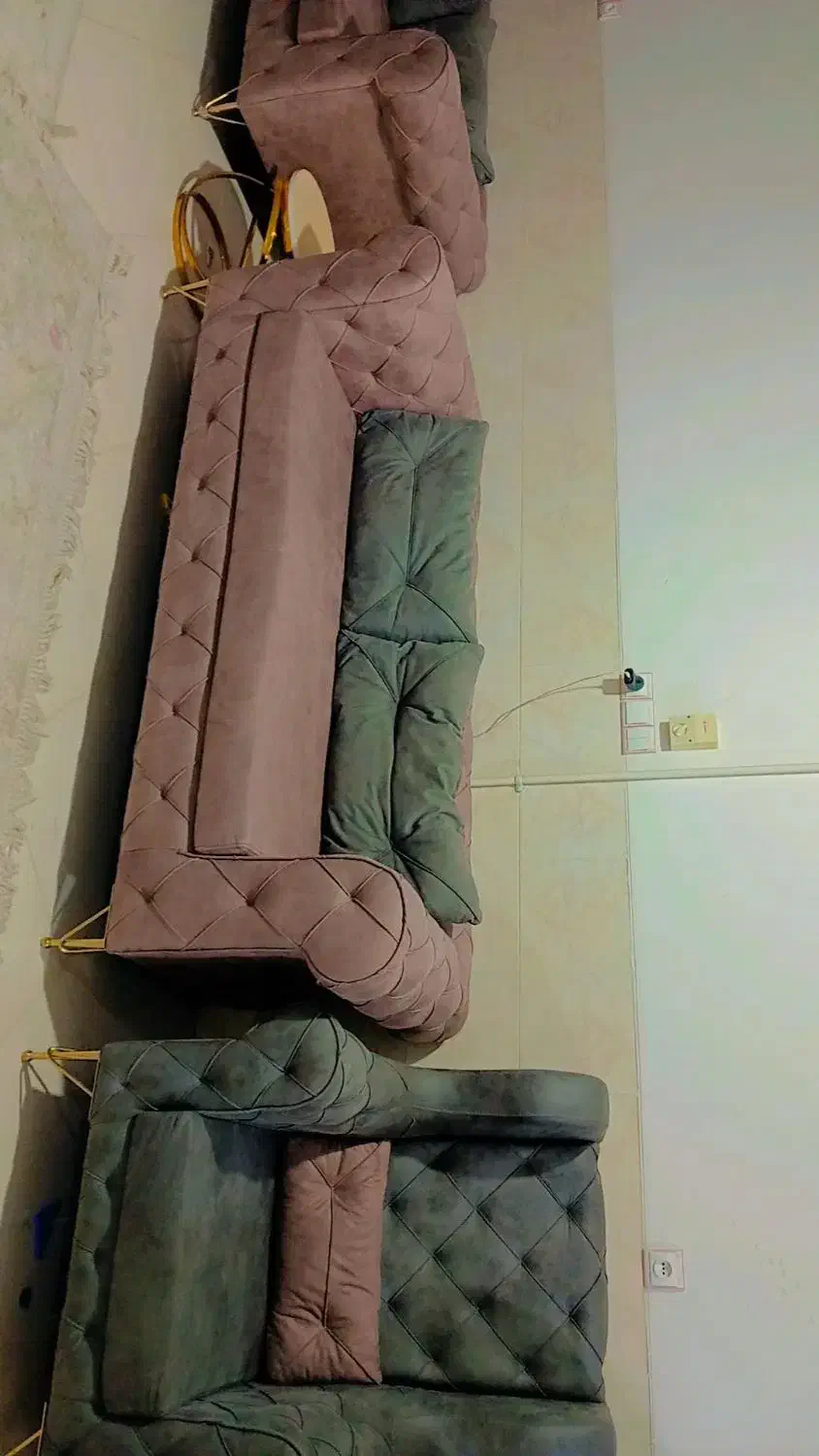 فروش مبل چستر درحد نو|مبلمان خانگی و میز عسلی|یزد, |دیوار