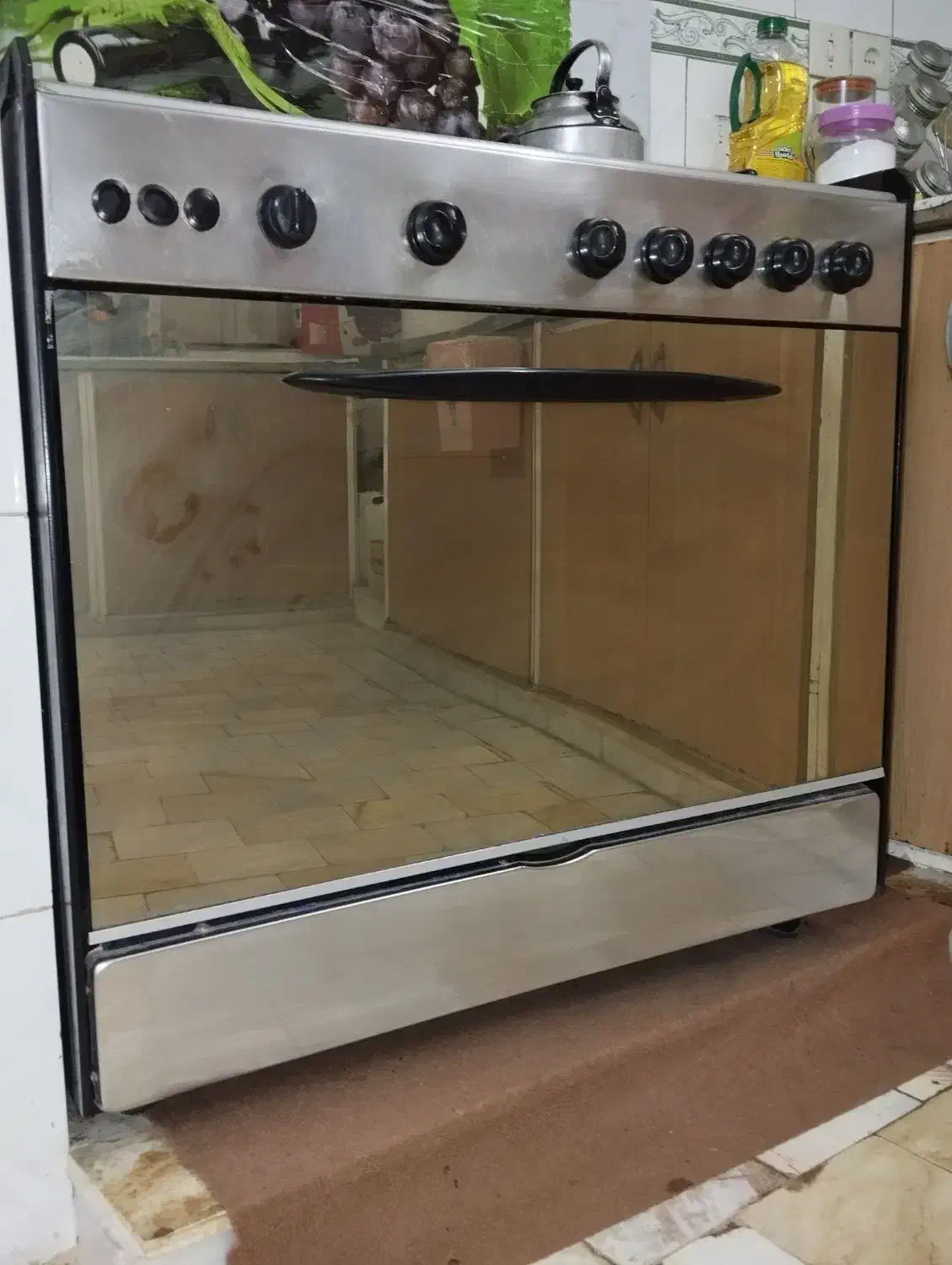 گاز فردار  استیل|اجاق گاز و لوازم برقی پختوپز|میبد, |دیوار