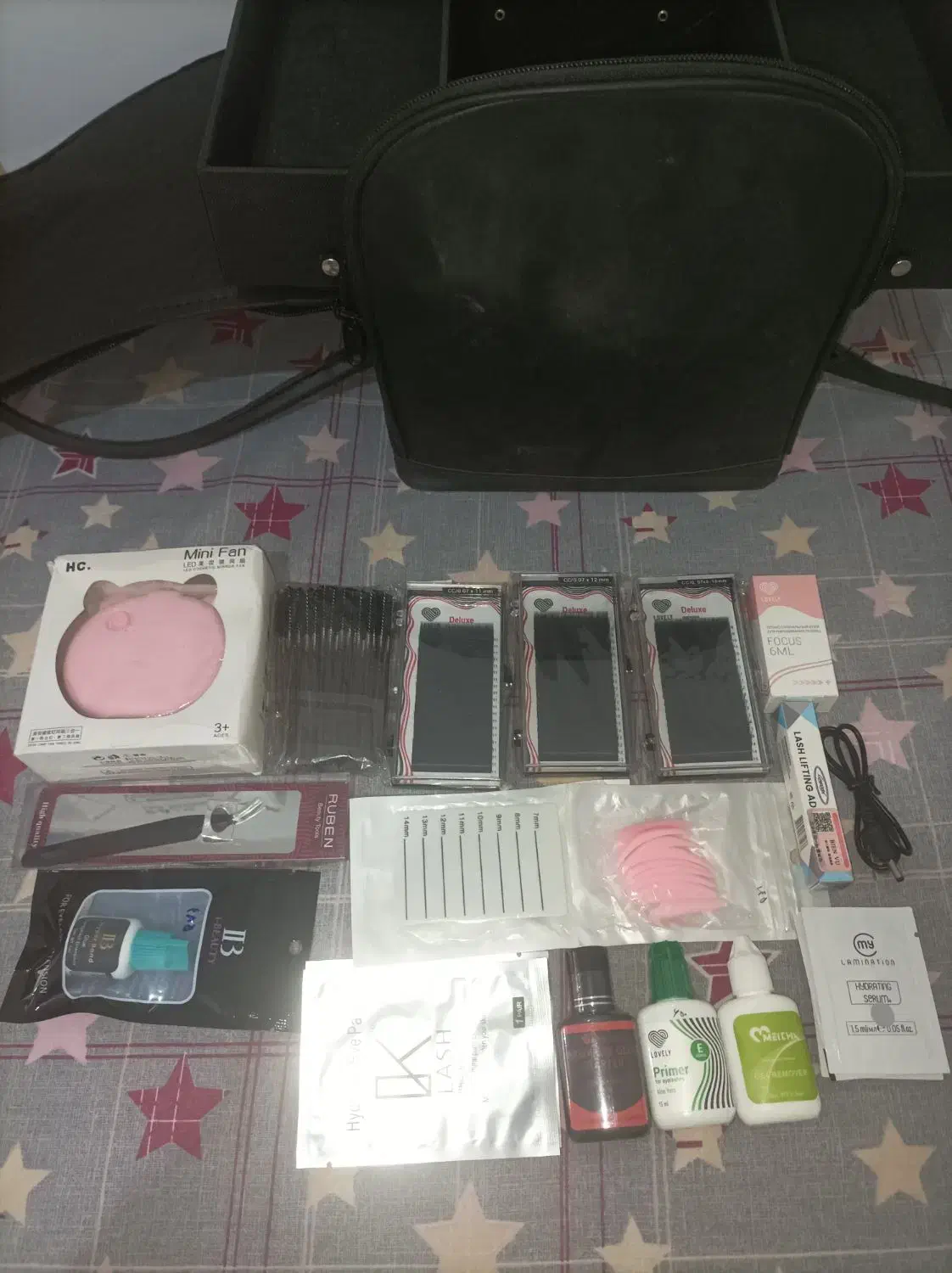 فروش فوری وسایل مژه نو|آرایشی، بهداشتی، درمانی|شیراز, شهرک ترکان|دیوار