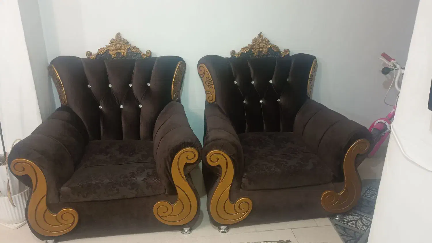 حراج مبل ۷نفره|مبلمان خانگی و میز عسلی|گرگان, |دیوار