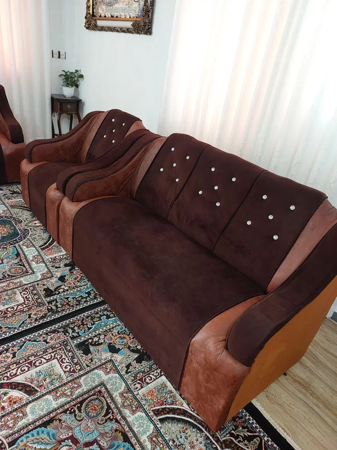 مبل در حد ۷ نفره عالی قیمت مناسب|مبلمان خانگی و میز عسلی|کیاشهر, |دیوار
