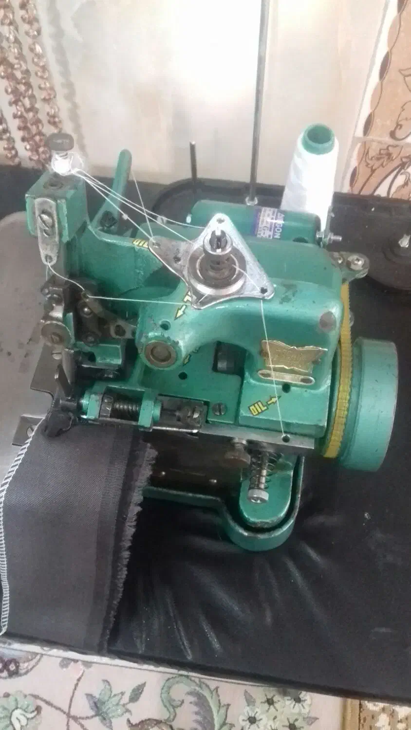 زیگزال سردوز پروانه سالم|چرخ خیاطی و ریسندگی|پاکدشت, پاکدشت (مامازند)|دیوار