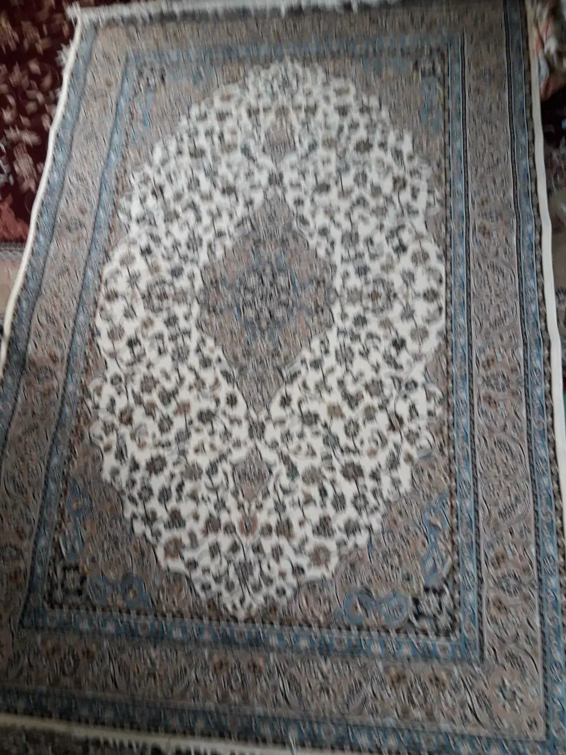 دو تخته فرش ۶متری در حد نو|فرش|قزوین, |دیوار