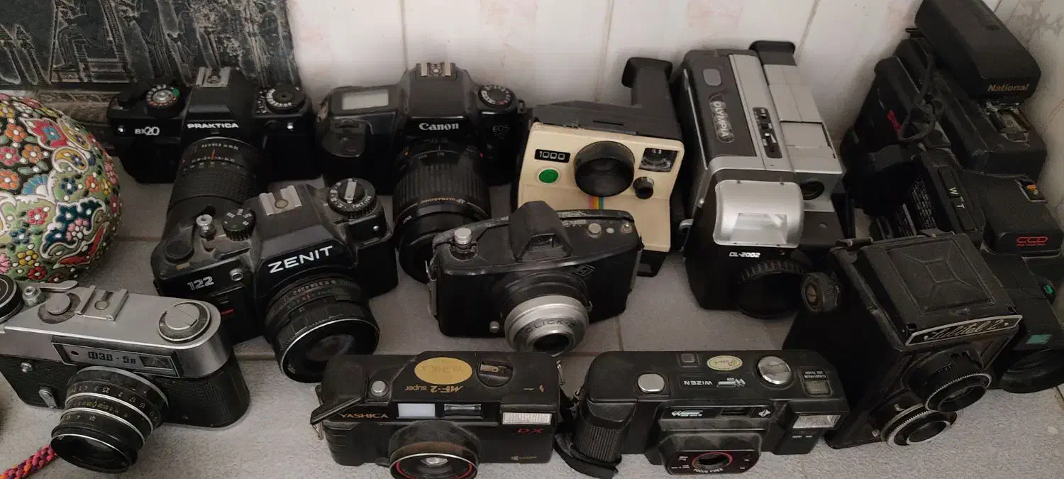 کلکسیون دوربین|دوربین عکاسی و فیلمبرداری|مرودشت, مسجد رسول|دیوار