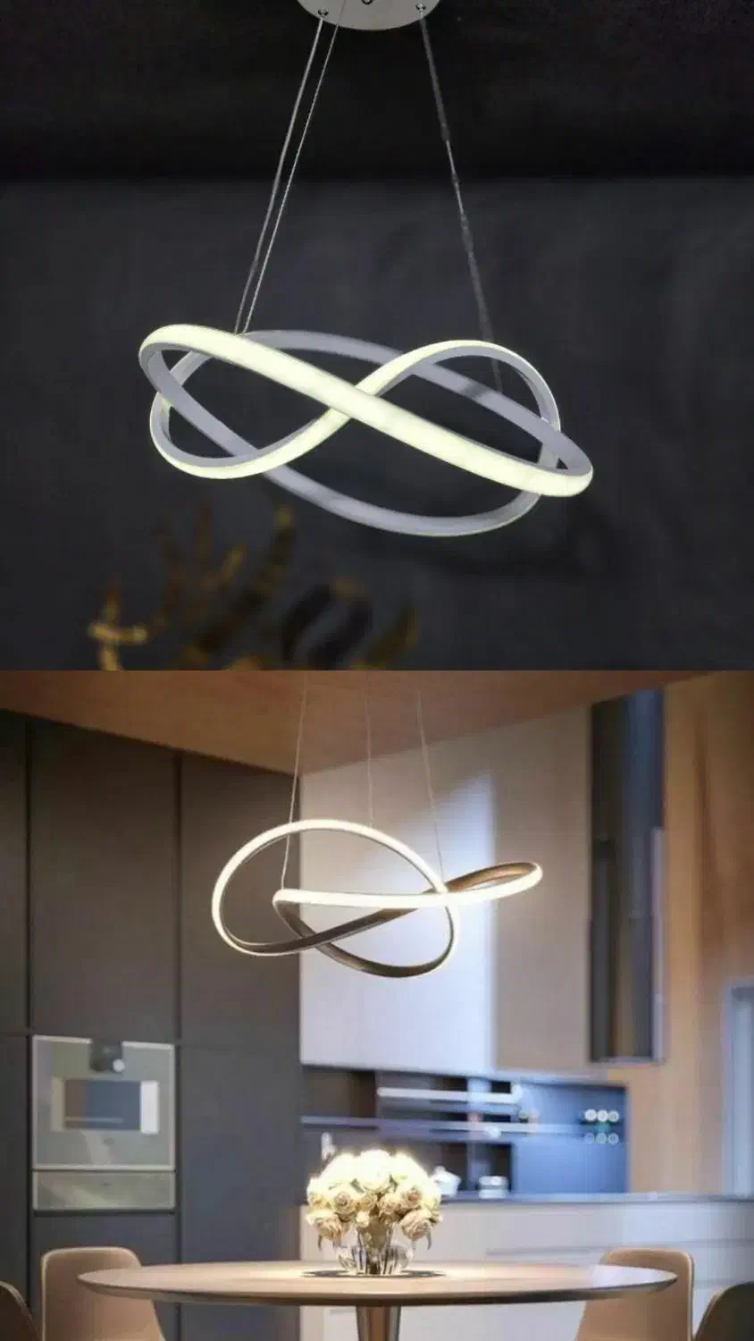 لوستر مدرن لاینی|لوستر و چراغ آویز|پیشوا, |دیوار