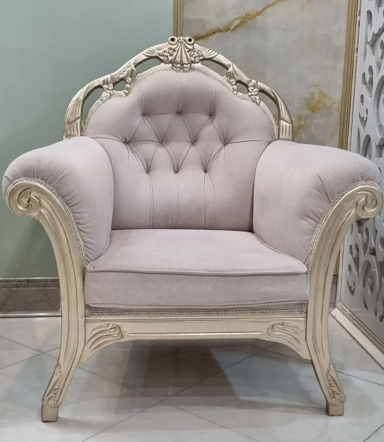 مبلمان هشت نفره فرانسوی|مبلمان خانگی و میز عسلی|تهران, خزانه|دیوار