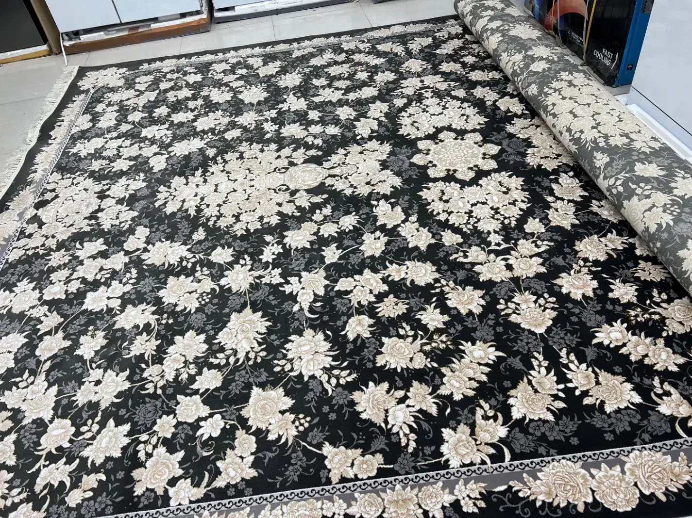 یک جفت فرش هفتصد شانه صددرصد اکرلیک اکبند ۱۲ متر|فرش|قم, علی آباد|دیوار