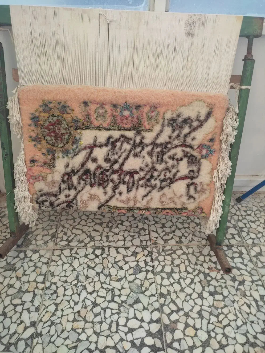 فرش دست بافت|تابلو فرش|اردبیل, |دیوار