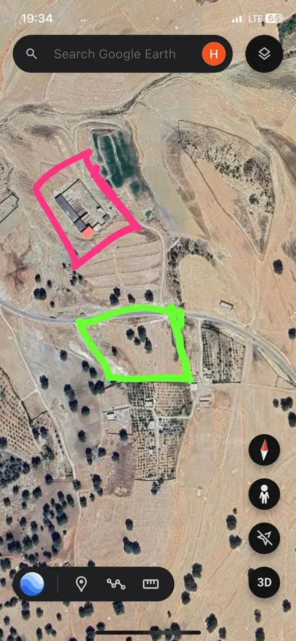 فروش زمین یک هکتار / طرح هادی / فیروز اباد|فروش زمین و ملک کلنگی|چیتاب, |دیوار